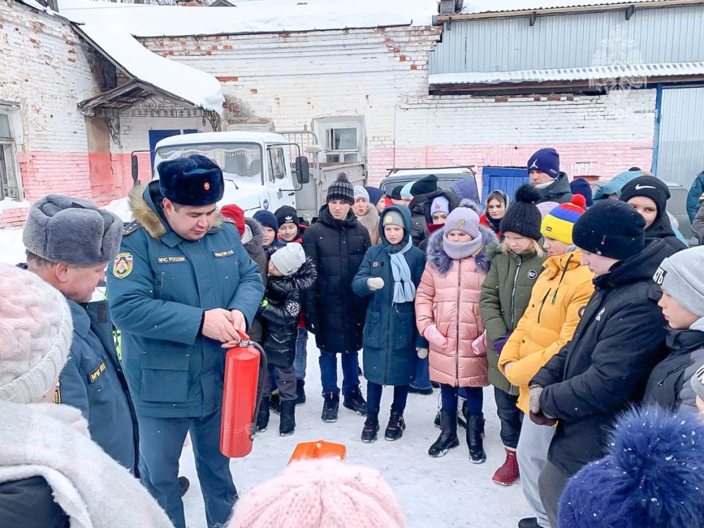 В г. Юрьевец прошёл открытый урок «Основы безопасности жизнедеятельности»!.