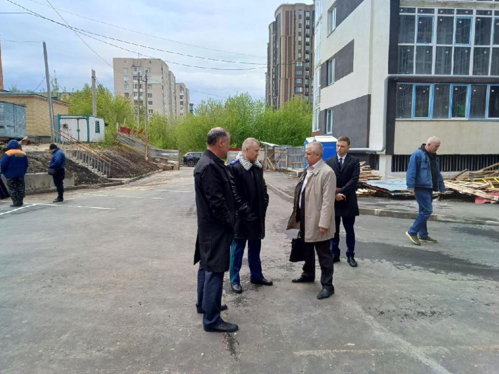 Прокурор Ивановской области осуществил выезд на объект долевого строительства.
