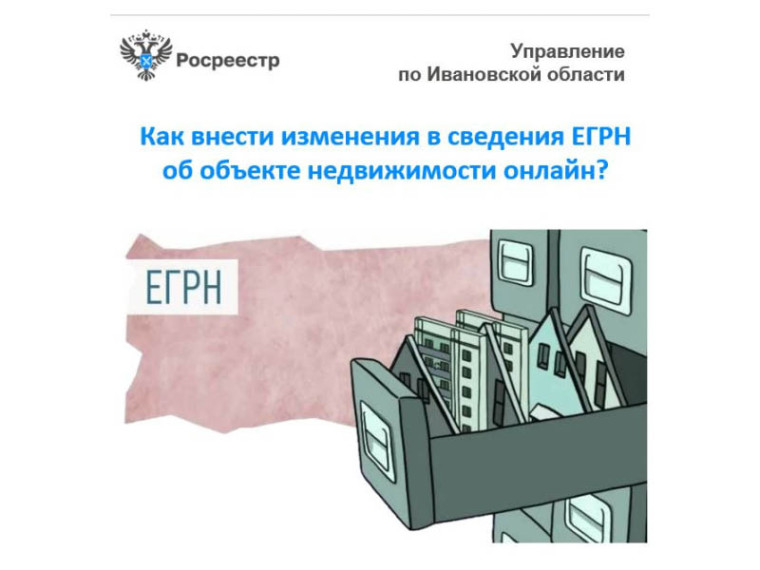 Вопрос: Как внести изменения в сведения ЕГРН об объекте недвижимости онлайн?. Вопрос: Как внести изменения в сведения ЕГРН об объекте недвижимости онлайн?.